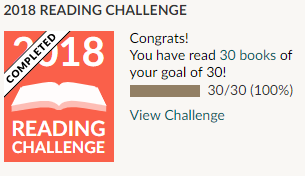 2018 reading challenge complete